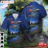 Royal Air Force British Aerospace Hawk T.1a Xx221 Of No. 100 Squadron Raf Hawaiian Shirt