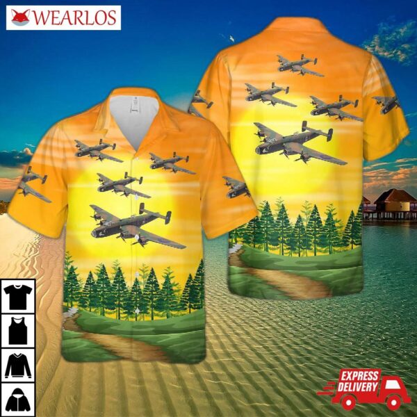 Royal Air Force Handley Page Halifax B 3D "sleepy Gal" 192 Sqn Hawaiian Shirt