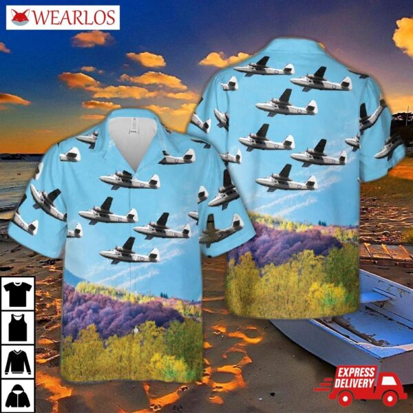 Royal Air Force Hunting Percival P.66 Pembroke C.1 Hawaiian Shirt