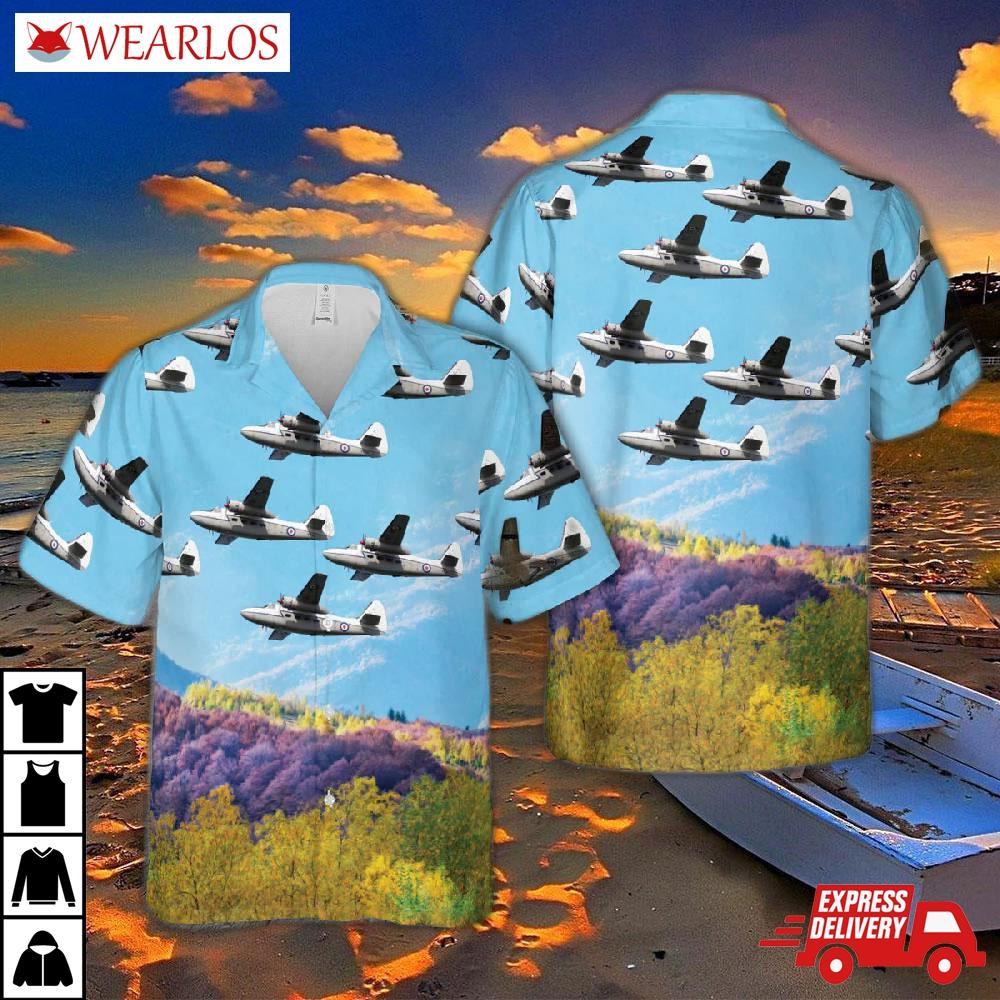 Royal Air Force Hunting Percival P.66 Pembroke C.1 Hawaiian Shirt