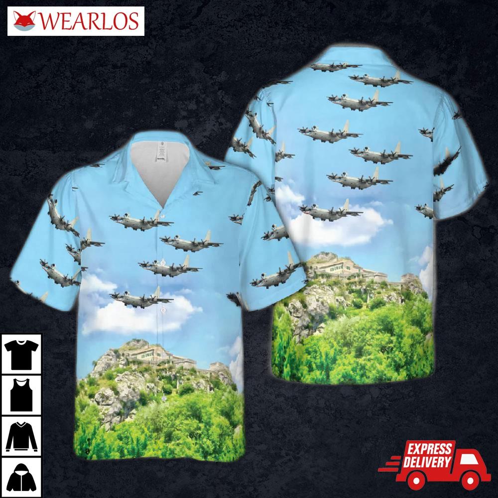 Royal Air Force Lockheed C-130 Hercules (xv208) Hawaiian Shirt