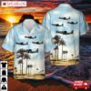 Royal Air Force Lockheed C-130k, Hercules C.3, Xv294, 47 Squadron Hawaiian Shirt