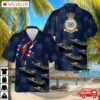 Royal Air Force Sepecat Jaguar Gr1 Xz108 Of No. 2 Squadron Raf Hawaiian Shirt