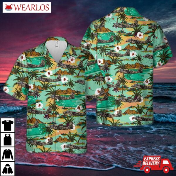 Royal Australian Air Force Gaf N-22b Nomad A18-311 Hawaiian Shirt