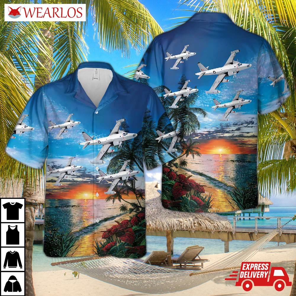 Royal Australian Air Force No. 11 Squadron P-2v5 Hawaiian Shirt