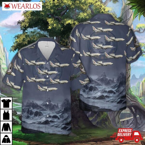 Royal Australian Air Force No.2 Squadron E-7a Wedgetail Hawaiian Shirt