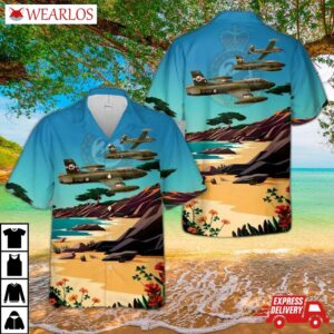 Royal Australian Air Force No. 25 Squadron Macchi Mb-326 Hawaiian Shirt