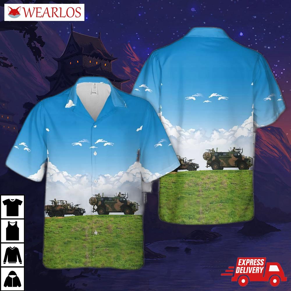 Royal Australian Air Force No. 3 Security Forces Squadron Raaf Hawaiian Shirt