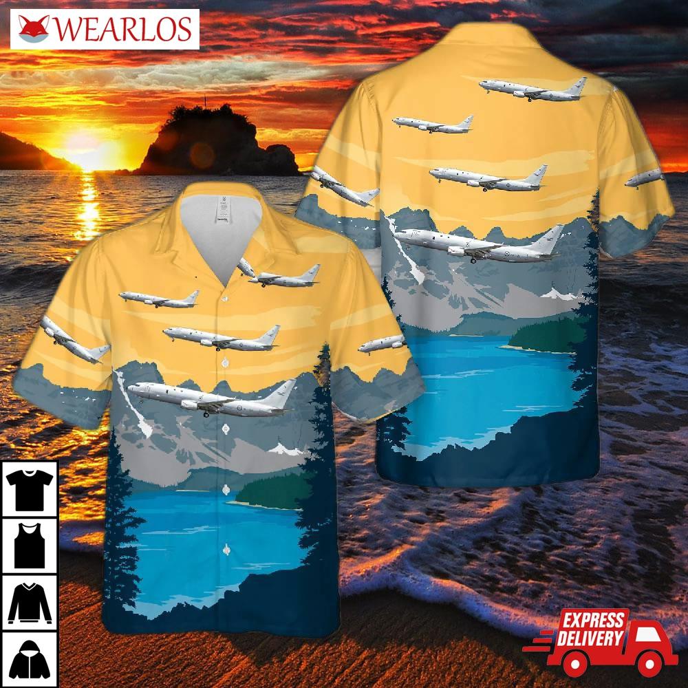 Royal Australian Air Force P-8a Poseidon No. 92 Wing Hawaiian Shirt