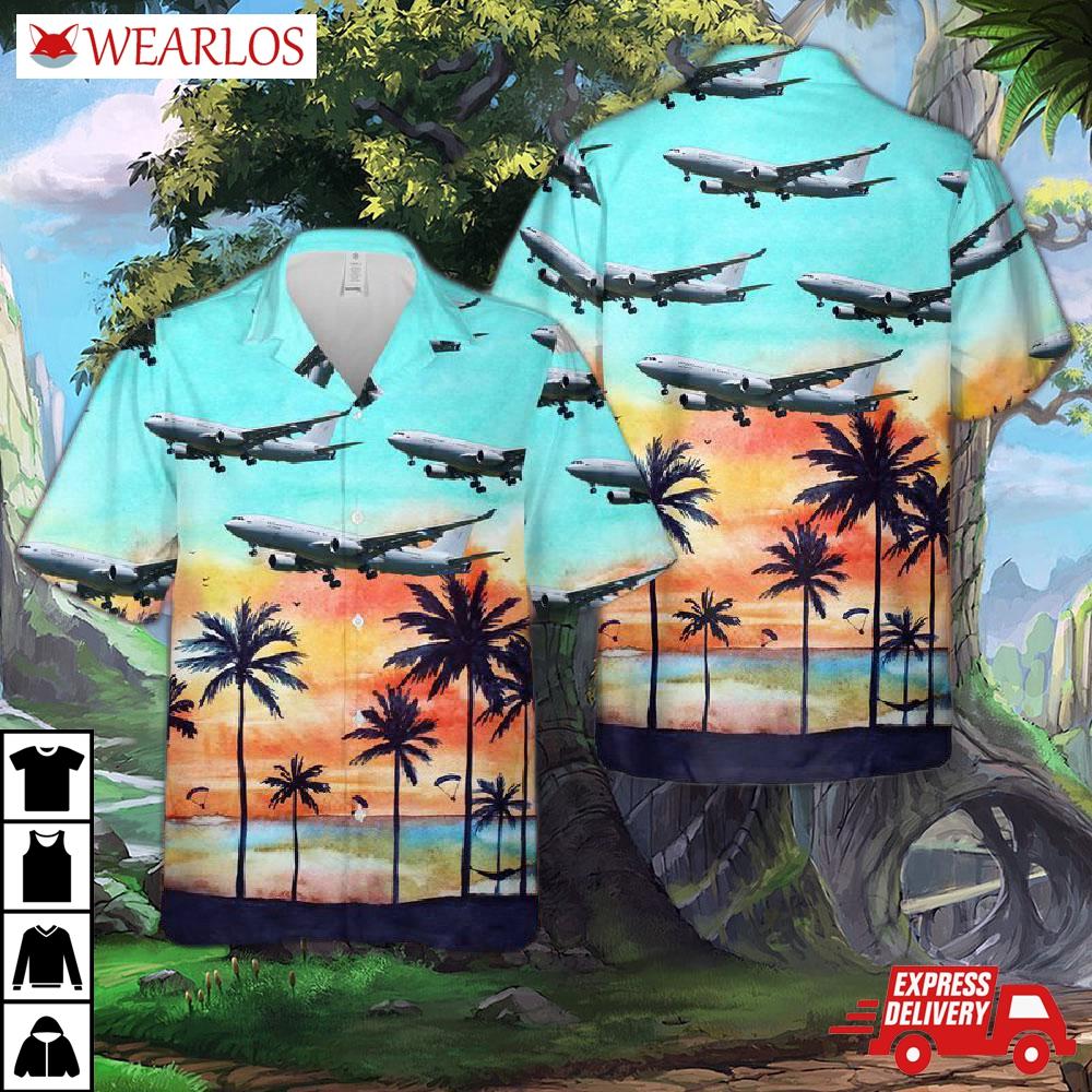 Royal Australian Air Force (raaf) Airbus Kc-30a Hawaiian Shirt