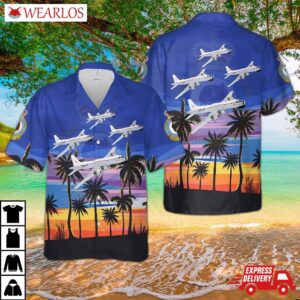 Royal Canadian Air Force 404 Long Range Patrol And Training Squadron Cp-107 Argus Hawaiian Shirt