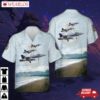 Royal Canadian Air Force 409 "nighthawk'' Squadron F-18 Hawaiian Shirt