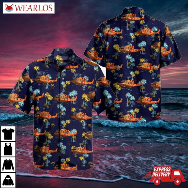 Royal Canadian Air Force Bell 212 Hawaiian Shirt
