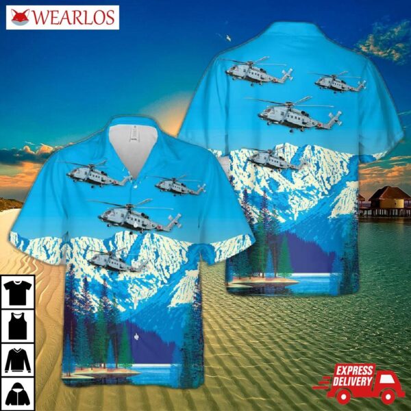 Royal Canadian Air Force Ch-148 Cyclone Hawaiian Shirt