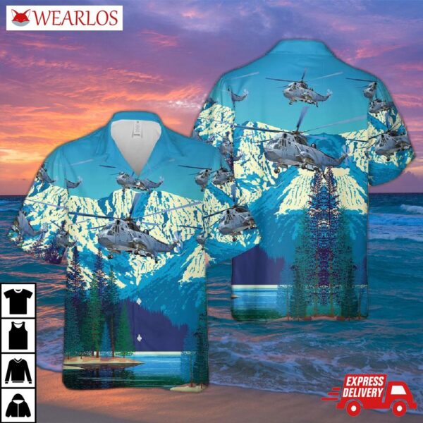 Royal Canadian Air Force Sikorsky Ch-124 Sea King Hawaiian Shirt