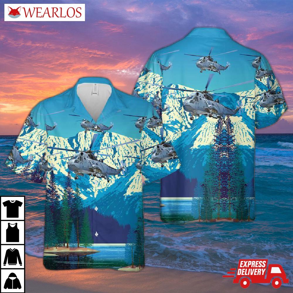 Royal Canadian Air Force Sikorsky Ch-124 Sea King Hawaiian Shirt