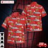 Royal Canadian Navy Hmcs Calgary (ffh 335) Christmas Hawaiian Shirt