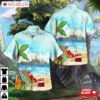 Royal Canadian Navy Hmcs Glace Bay (mm 701) Christmas Hawaiian Shirt