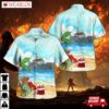 Royal Canadian Navy Hmcs Kingston (mm 700) Christmas Hawaiian Shirt