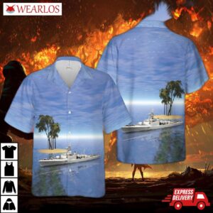 Royal Canadian Navy Hmcs Mackenzie (dde 261) Hawaiian Shirt