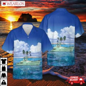 Royal Canadian Navy Hmcs Skeena (ddh 207) Hawaiian Shirt