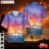Royal Canadian Navy Rcn Hmcs Huron Ddg 281 Iroquois-class Guided Missile Destroyer Hawaiian Shirt