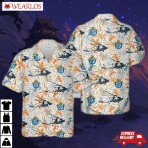 Royal Danish Air Force Eskadrille 723 Mh-60r Seahawk Hawaiian Shirt