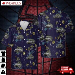 Royal Danish Army Cv9035dk Hawaiian Shirt