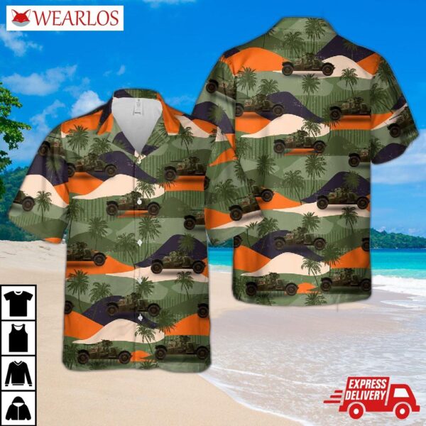 Royal Danish Army Pansarbil M/39, April 1940 Hawaiian Shirt