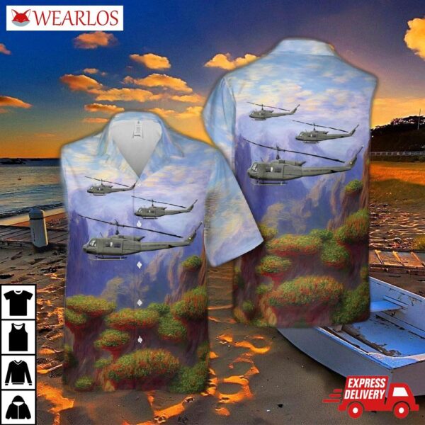 Royal Hawaiian Air Force Bell Uh-1h Iroquois (205) Shirt