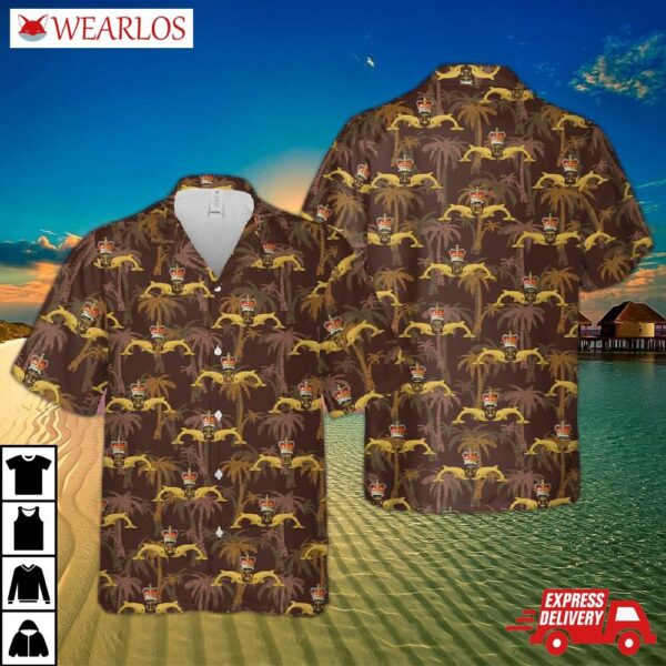 Royal Navy Dolphins Badge Hawaiian Shirt