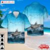 Royal Navy Rn Hms Hermes (r12) Centaur-class Aircraft Carrier Hawaiian Shirt