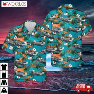 Royal Navy Rn Hms Prince Of Wales (r09) Elizabeth-class Aircraft Carrier Hawaiian Shirt
