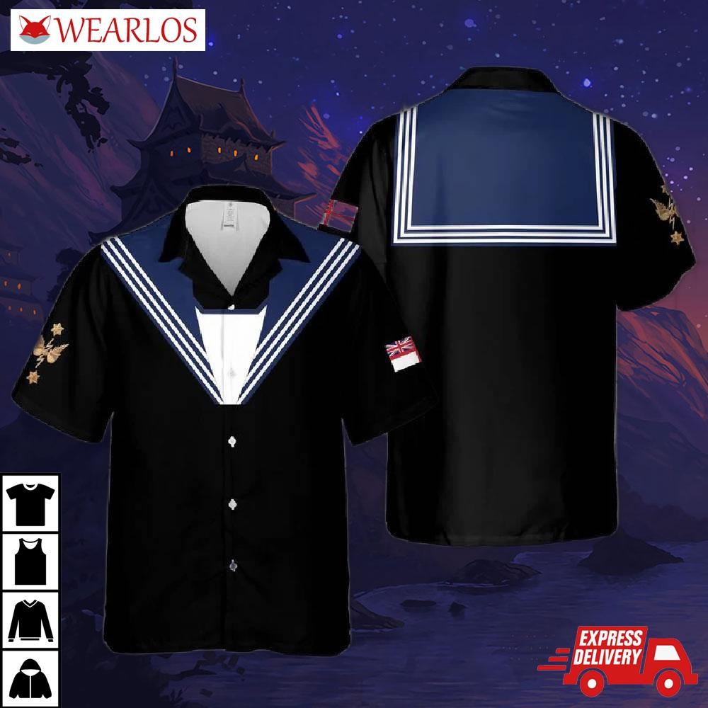 Royal Navy Submarine Service Uniform Hawaiian Shirt