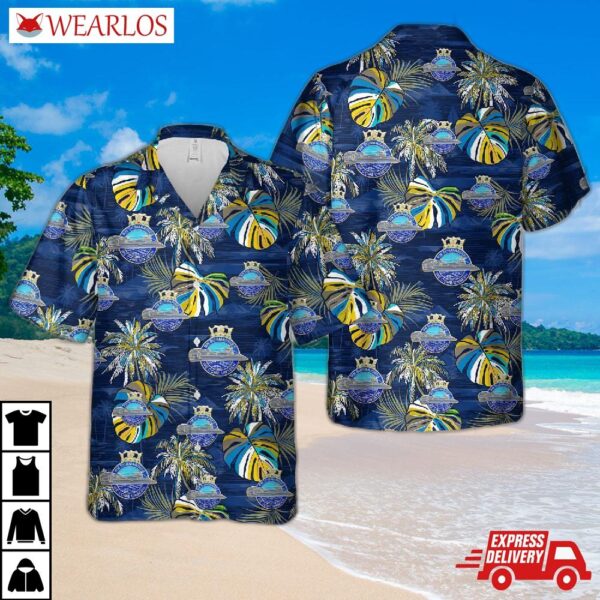 Royal Navy Submarines "we Come Unseen" Hawaiian Shirt