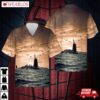 Royal Navy Vanguard Class Submarine Hawaiian Shirt