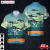 Royal Netherlands Air Force 300 Squadron S-445, As532u2 Cougar Hawaiian Shirt
