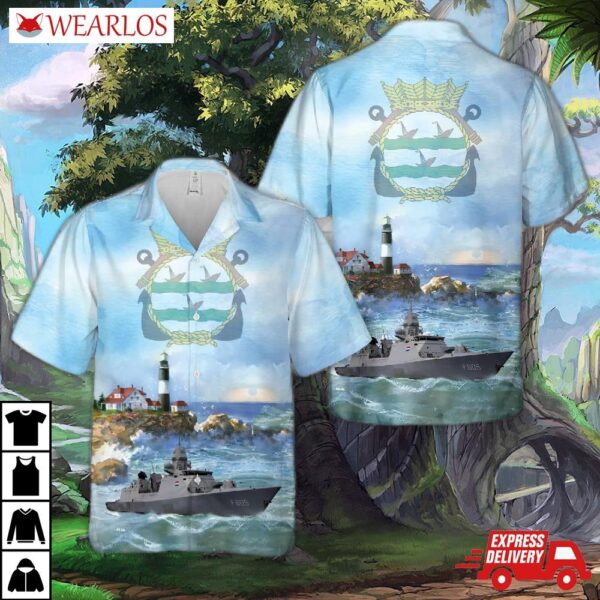 Royal Netherlands Navy Hnlms Evertsen (f805) Hawaiian Shirt