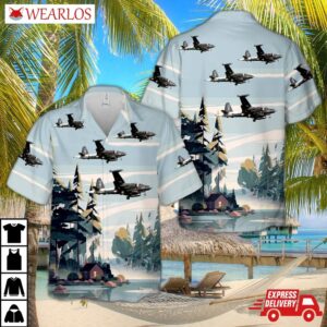 Royal Netherlands Navy Lockheed Sp-2h Neptune Hawaiian Shirt