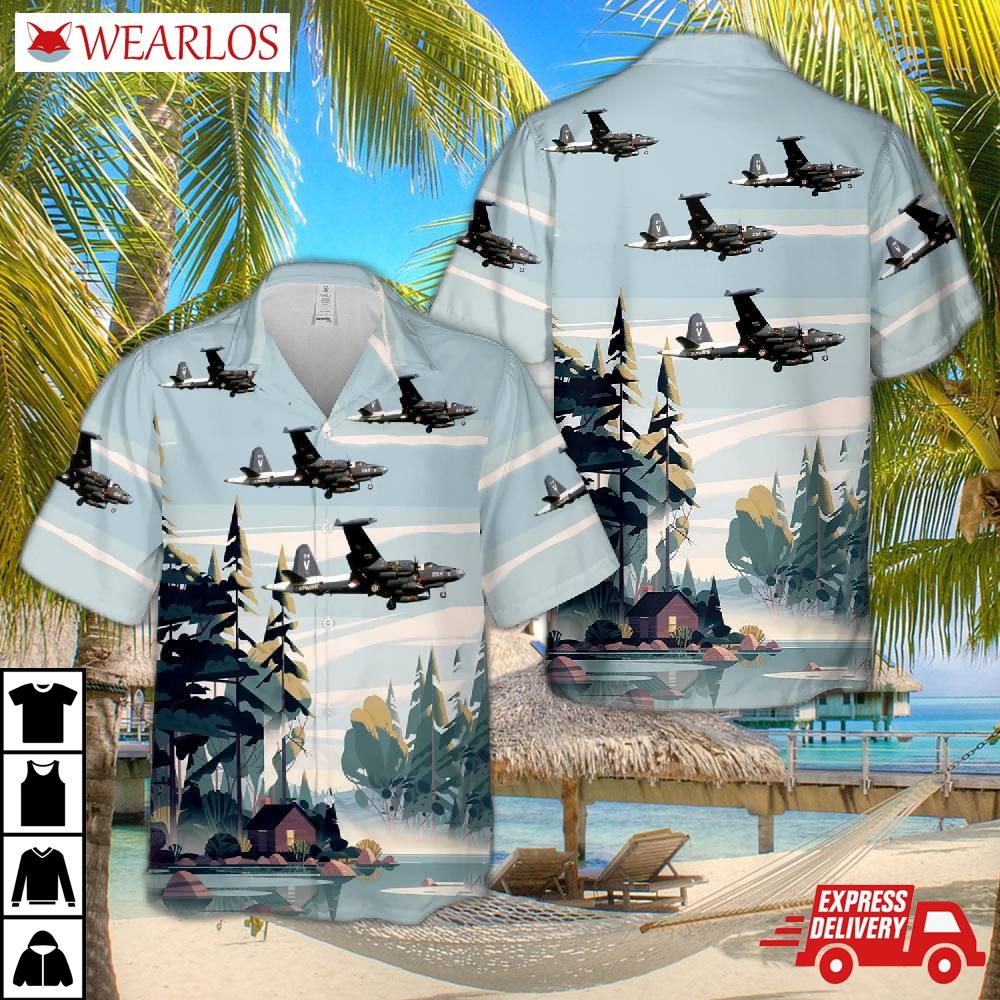 Royal Netherlands Navy Lockheed Sp-2h Neptune Hawaiian Shirt