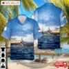 Royal New Zealand Navy Hmnzs Gambia In Wwii Hawaiian Shirt