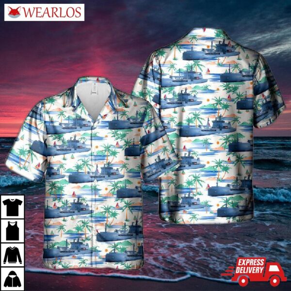 Royal New Zealand Navy Rnzn Hmnzs Aotearoa A11 Hawaiian Shirt