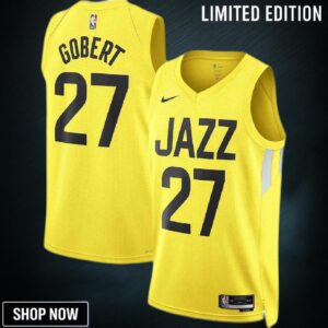 Rudy Gobert 27 Utah Jazz Men /23 Swingman Jersey - Icon Edition