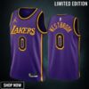 Russell Westbrook -23 Los Angeles Lakers Purple 0 Statement Edition Jersey - Men