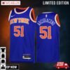 Ryan Arcidiacono 51 New York Knicks Blue Jersey -23 Icon Edition Swingman