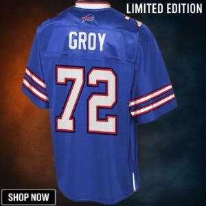 Ryan Groy Buffalo Bills Nfl Pro Line Player Jersey - Royal