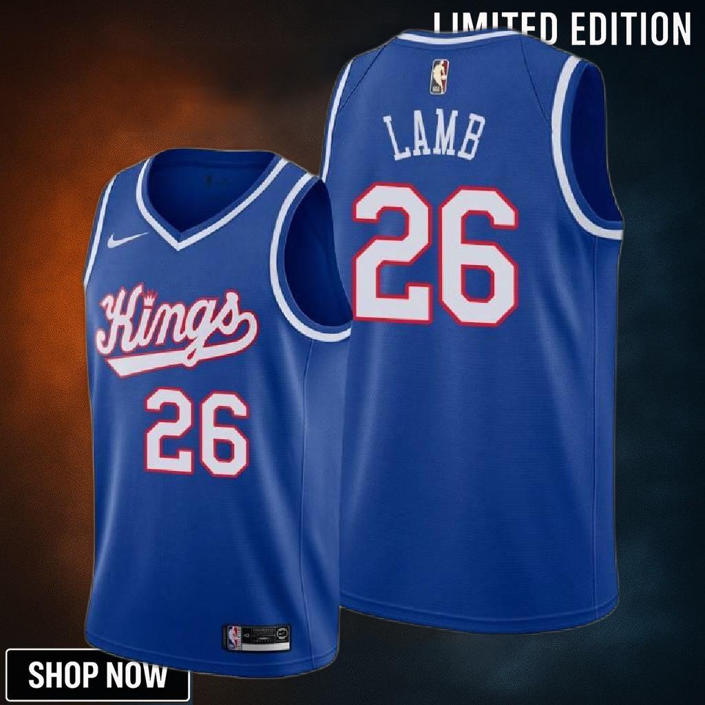 Sacramento Kings 26 Jeremy Lamb Classic Edition Jersey Blue