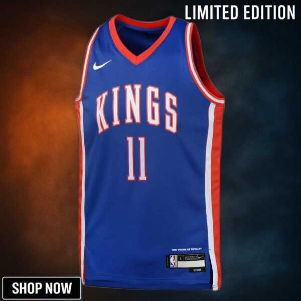 Sacramento Kings Nike City Edition Swingman Jersey - Blue Domantas Sabonis Youth