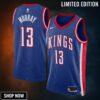 Sacramento Kings Nike City Edition Swingman Jersey - Blue Keegan Murray Unisex
