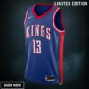 Sacramento Kings Nike City Edition Swingman Jersey - Blue Keegan Murray Unisex